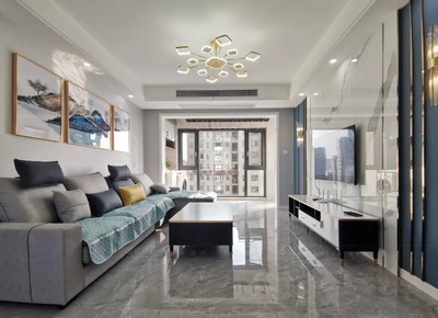 三室一廳裝修效果圖現代輕奢