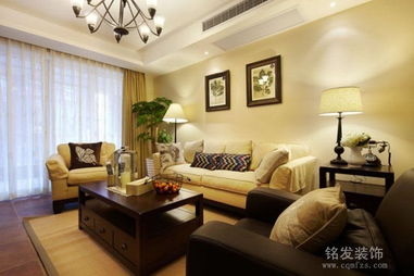 美式溫馨公寓 221805 銘發(fā)裝飾