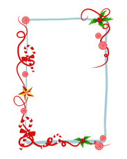 手繪卡通彩色花邊邊框素材 為創意作品增添裝飾魅力