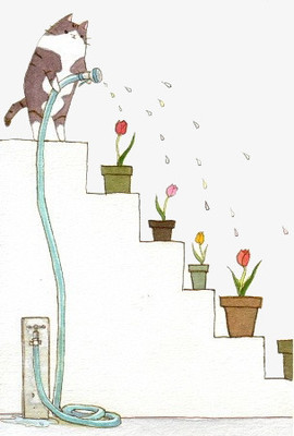 小清新手繪插畫 為生活點綴一抹溫柔